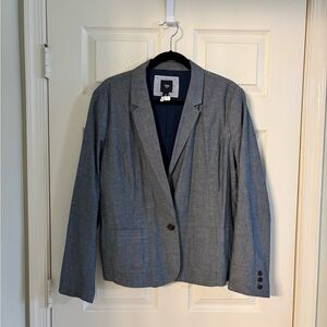 Gap Women’s Chambray Blazer, Size 16
